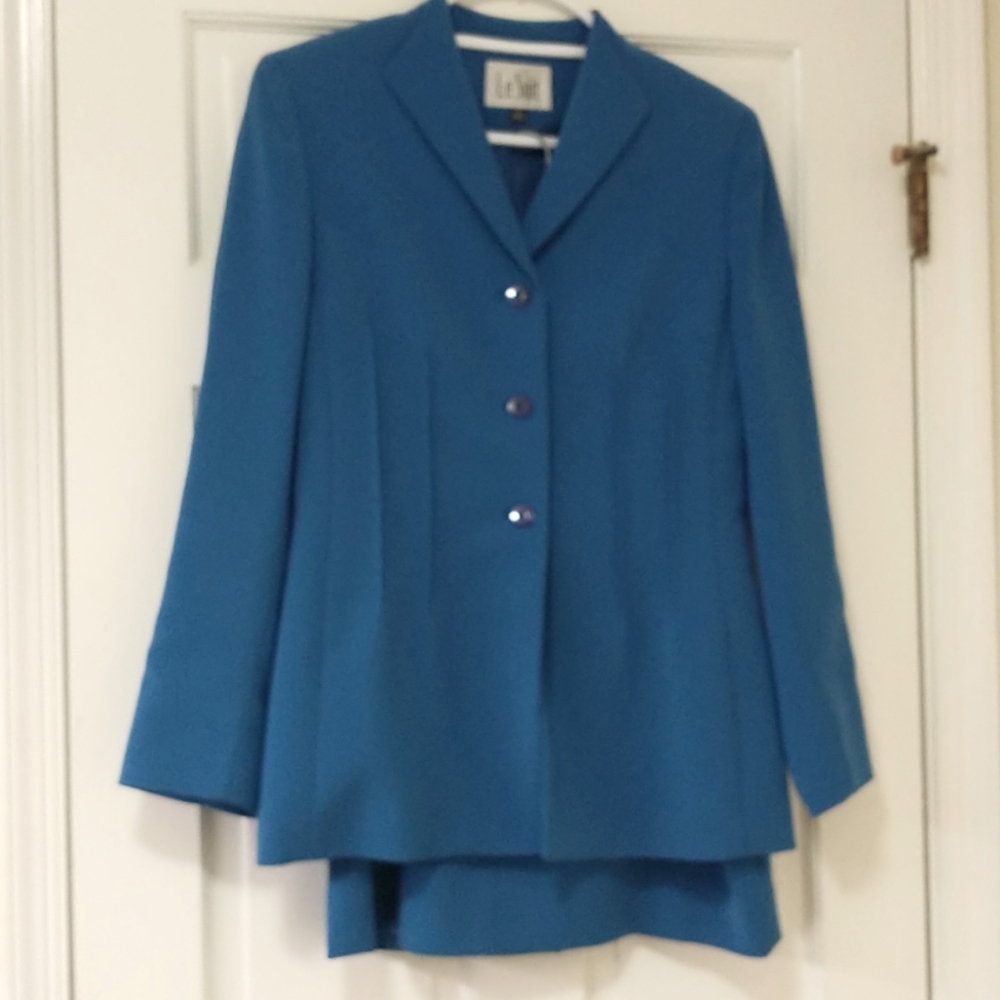 Skirt suit blue sz 8